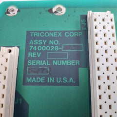 Triconex Passive Backplane Motherboard 7400028-100