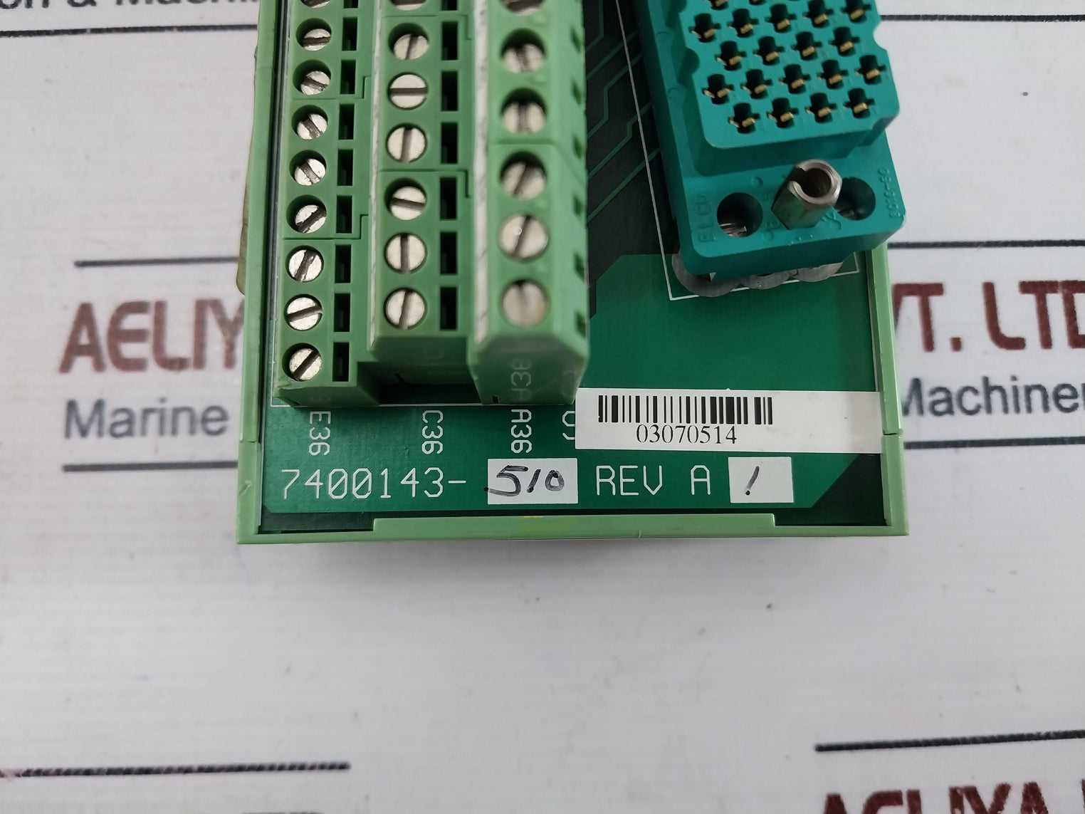 Triconex/phoenix Contact 7400143-510 Dido Panel W/ Lateral Element Umk-se11,25-1