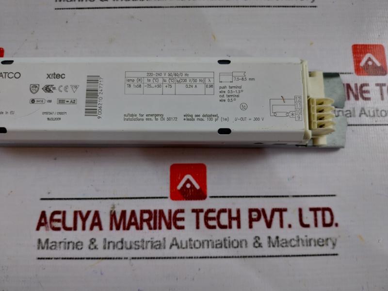 Tridonic 22 176 094 Not Dimmable Digital Ballast Pc 1/58 T8 Pro 220-240V 50/60/0Hz