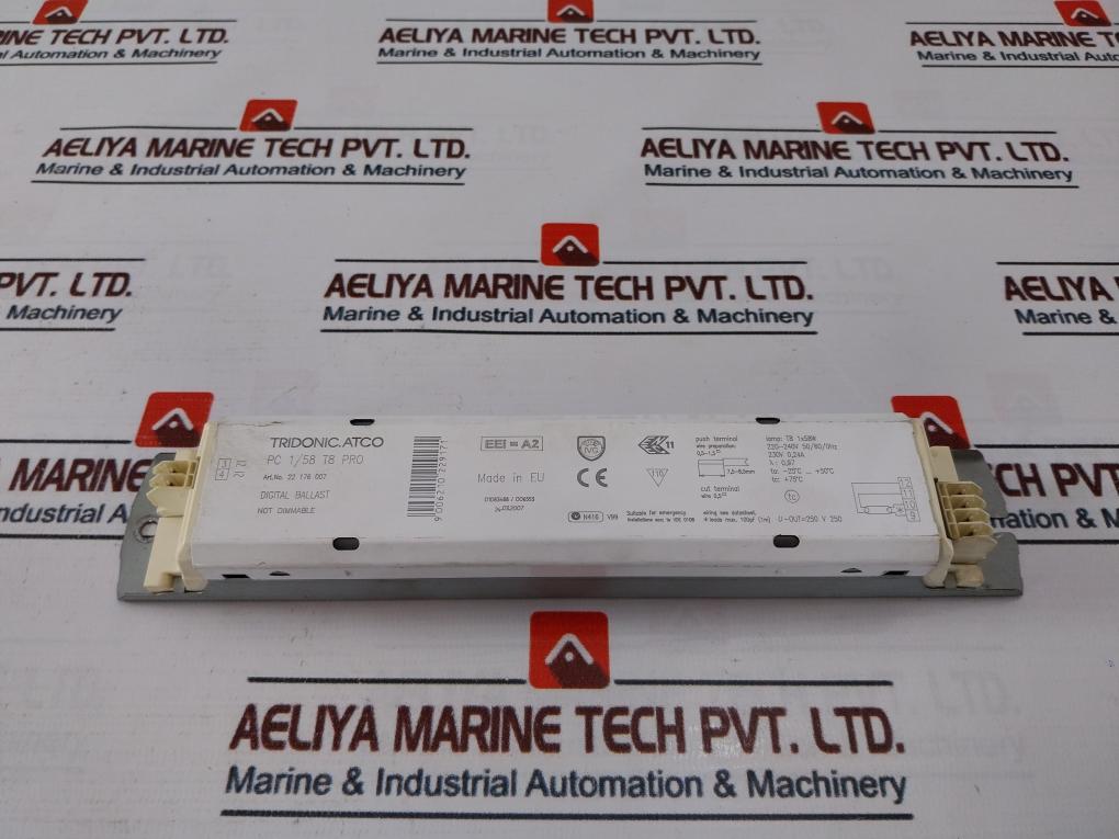 Tridonic Pc 1/58 T8 Pro Digital Ballast 22 176 007