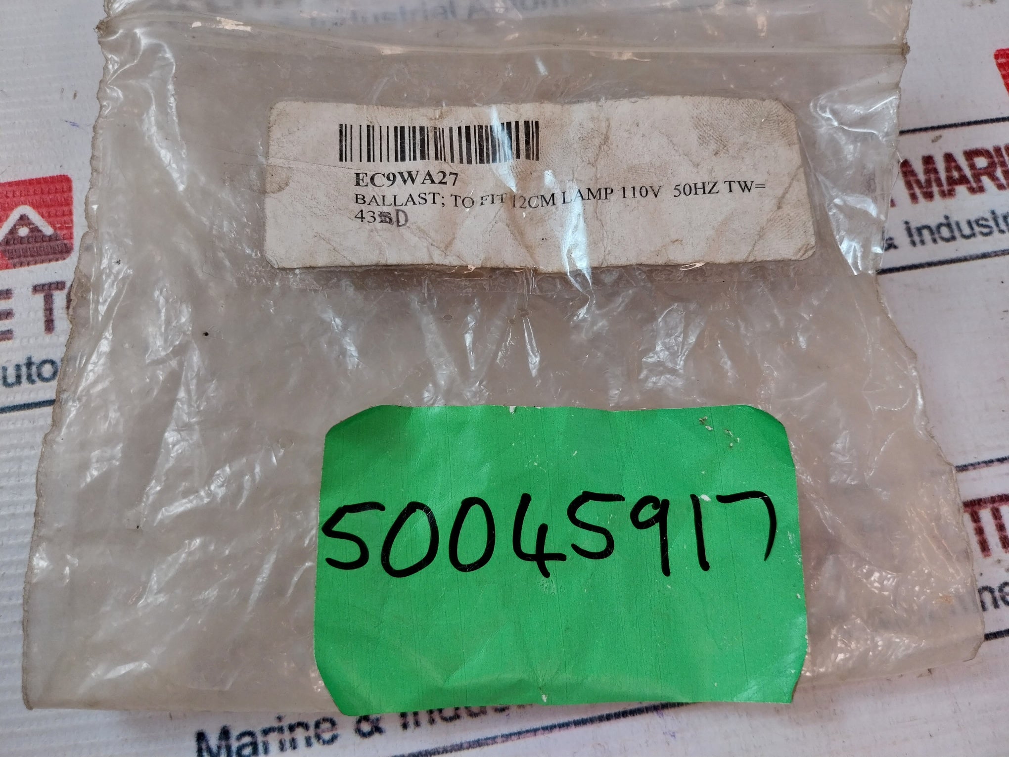 Tridonic Ec 9W 110V Compact Ballast 130˚C