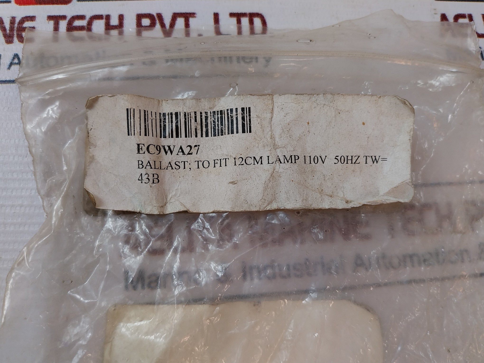 Tridonic Ec 9W 110V Compact Ballast 130?C
