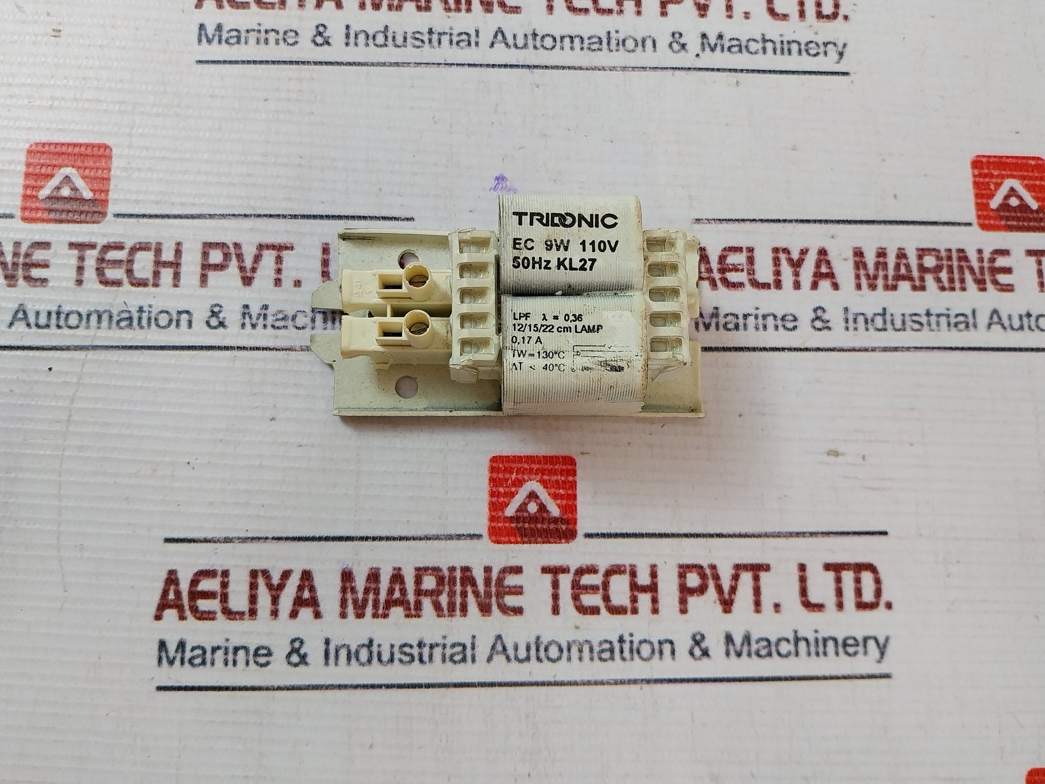 Tridonic Ec 9W 110V Compact Ballast 130˚C