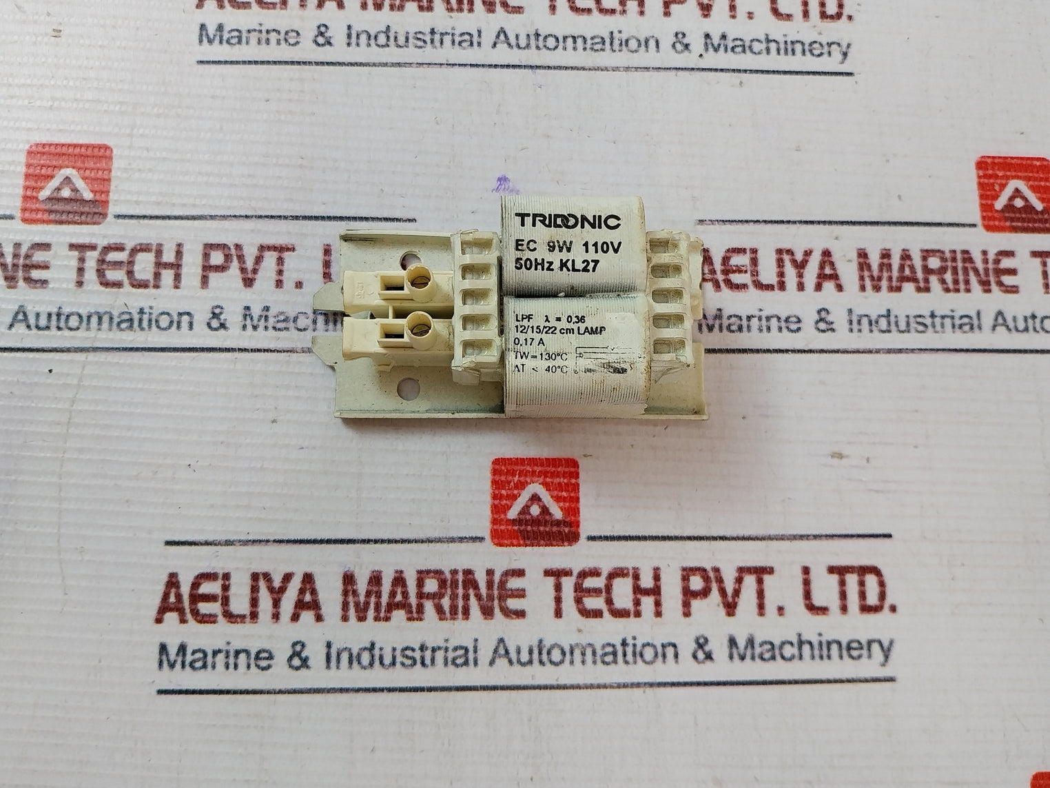 Tridonic Ec 9W 110V Compact Ballast 130˚C