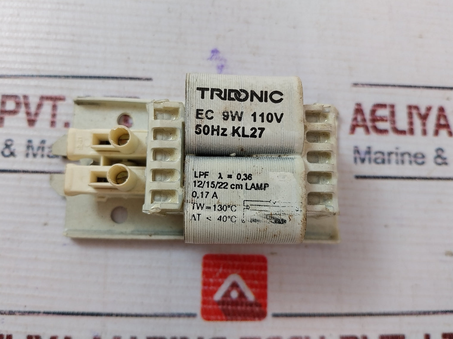 Tridonic Ec 9W 110V Compact Ballast 130˚C