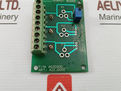 Trimpot-Board-A12G0007-Rev-a-Tech-Power-Controls-A12J0000-210141-5