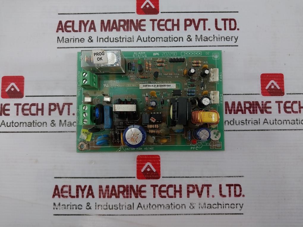 Triphase Technologies Hwfan-v06 Printed Circuit Board 94V-0 202290