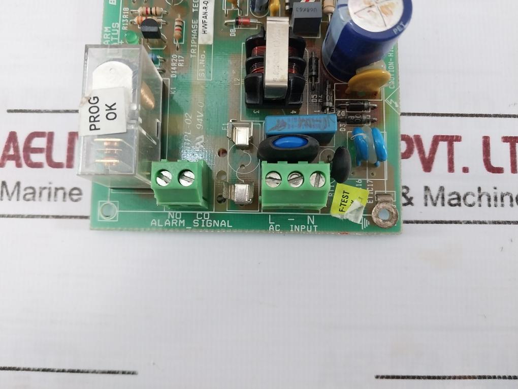 TRIPHASE TECHNOLOGIES HWFAN-V06 Printed Circuit Board 94V-0 202290