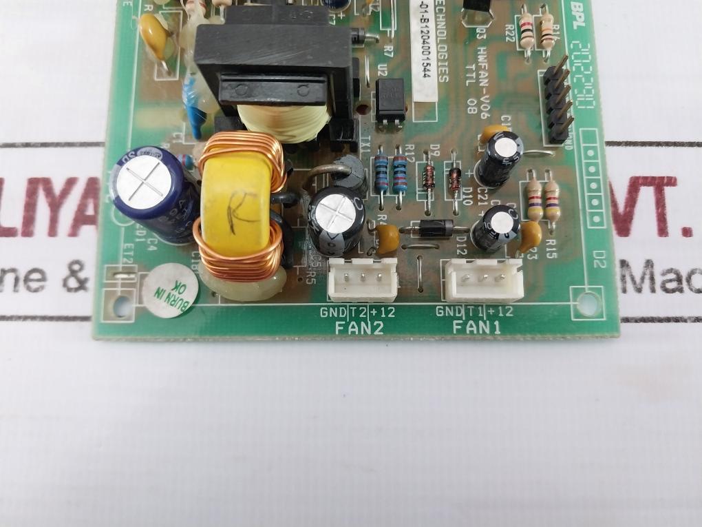 TRIPHASE TECHNOLOGIES HWFAN-V06 Printed Circuit Board 94V-0 202290