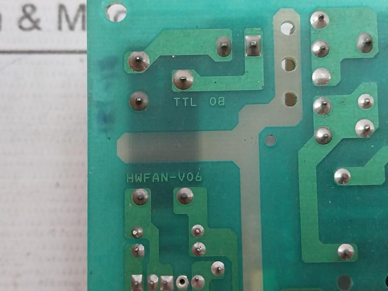 Triphase Technologies Hwfan-v06 Printed Circuit Board Ttl 08 Fr4-v0
