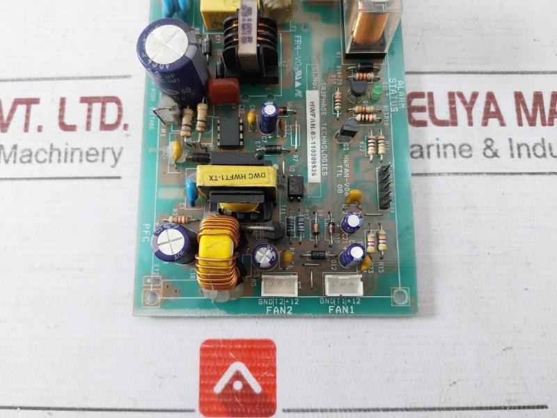 Triphase Technologies Hwfan-v06 Printed Circuit Board Ttl 08 Fr4-v0