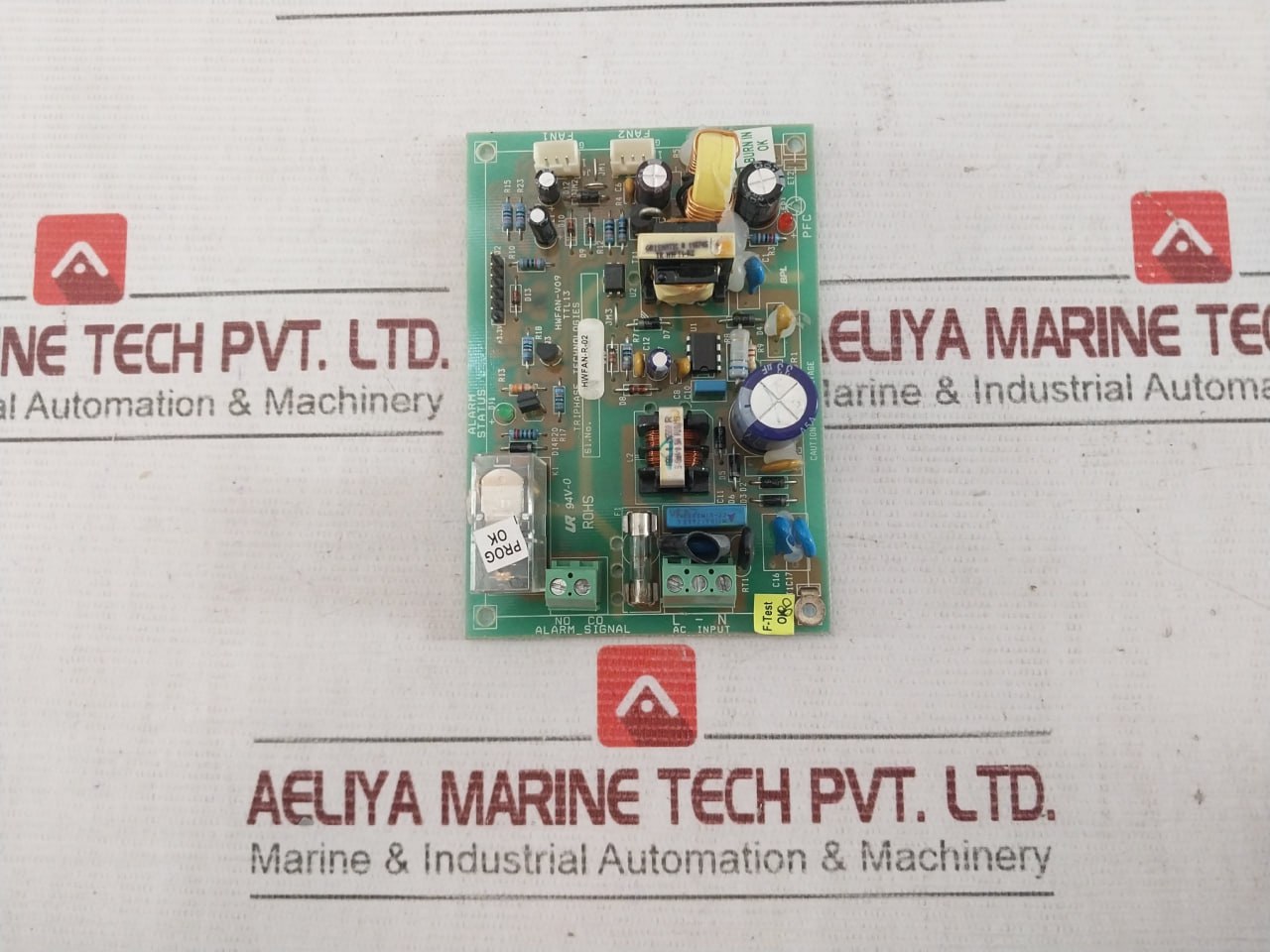 Triphase Technologies Hwfan-v09 Printed Circuit Board Hwfan-r-02 94V-0