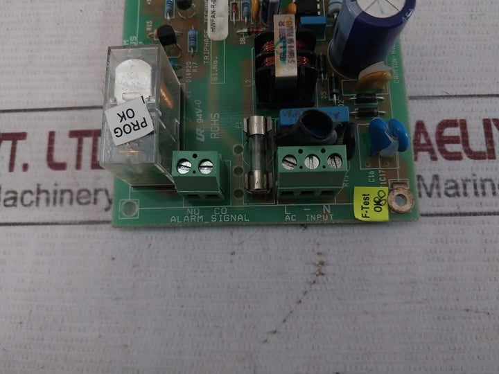 Triphase Technologies Hwfan-v09 Printed Circuit Board Hwfan-r-02 94V-0