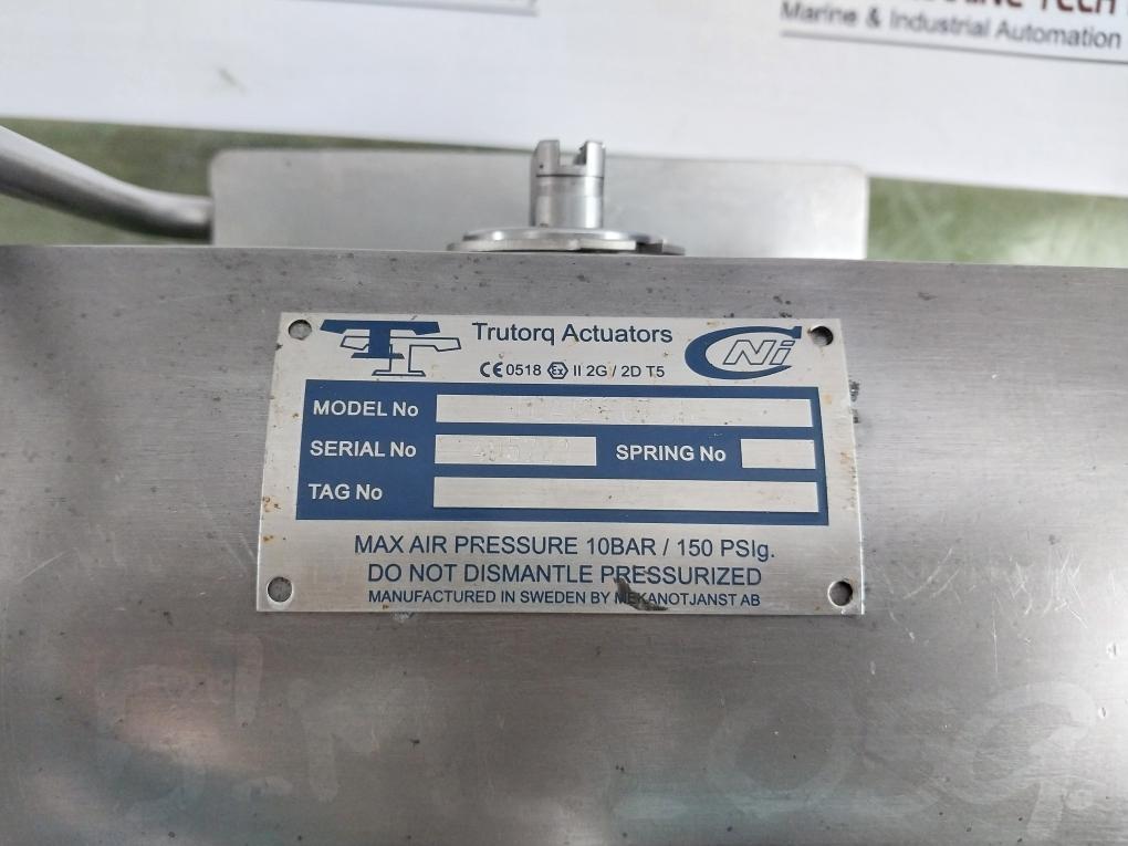 Trisome M0R-300/Da(32:1) Position Gear Assembly 10Bar 150 Psig