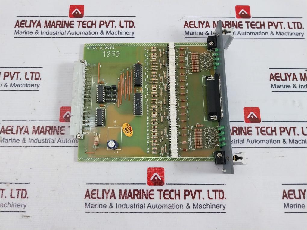 Tritek B_digip2 I.p-1259 Pcb Module Printed Circuit Board Single Side
