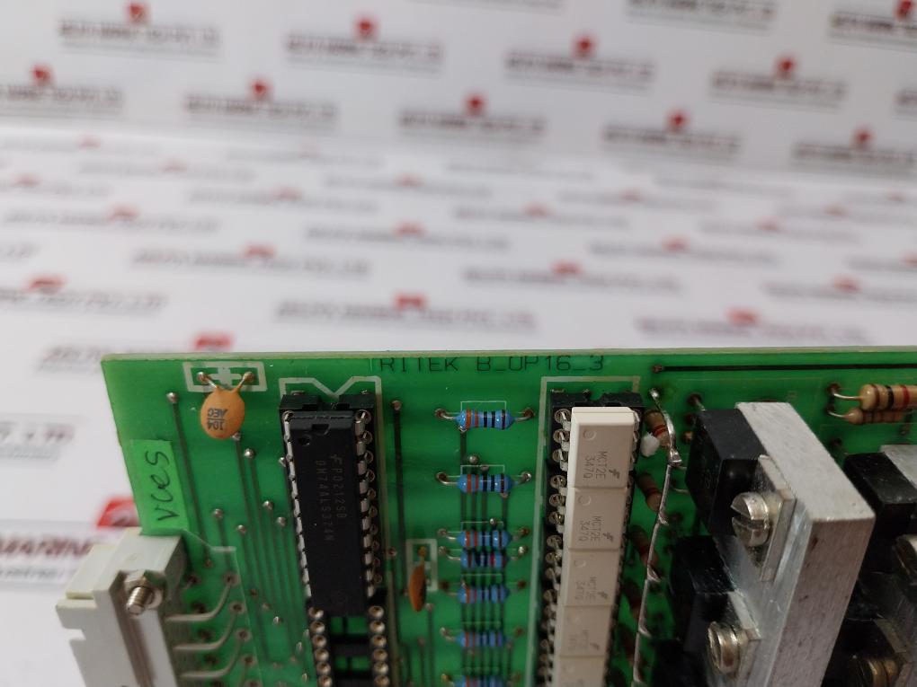 Tritek T0OPCARD16O Output Card 16 Printed Circuit Board