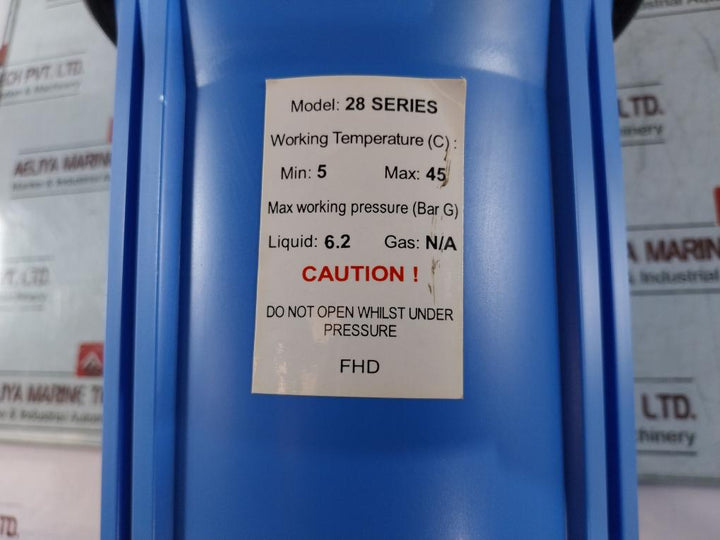 Triton Cartridge Filter Housing 20” Big Blue 5°c/45°c 28 Series