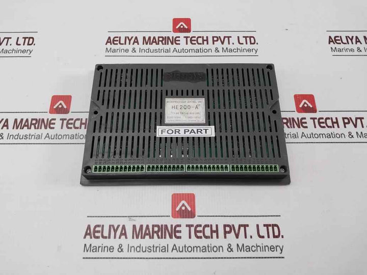 Tronx He200-a Microprocessor Control Unit Dc24v/500ma (not Working)
