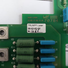 Trumpf-laser 18-03-17-ah Capacitor Circuit Board 05-03-82-00 18-03-17-ls V1.0