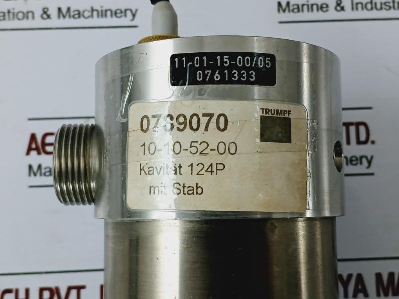 Trumpf 11-01-15-00/05 Kavitat 124P With Rod Set 10-10-52-00 0789070