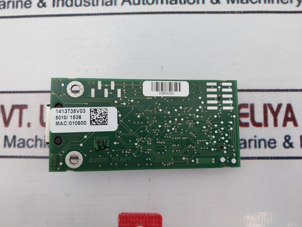 Trumpf 1413735V03 Circuit Board
