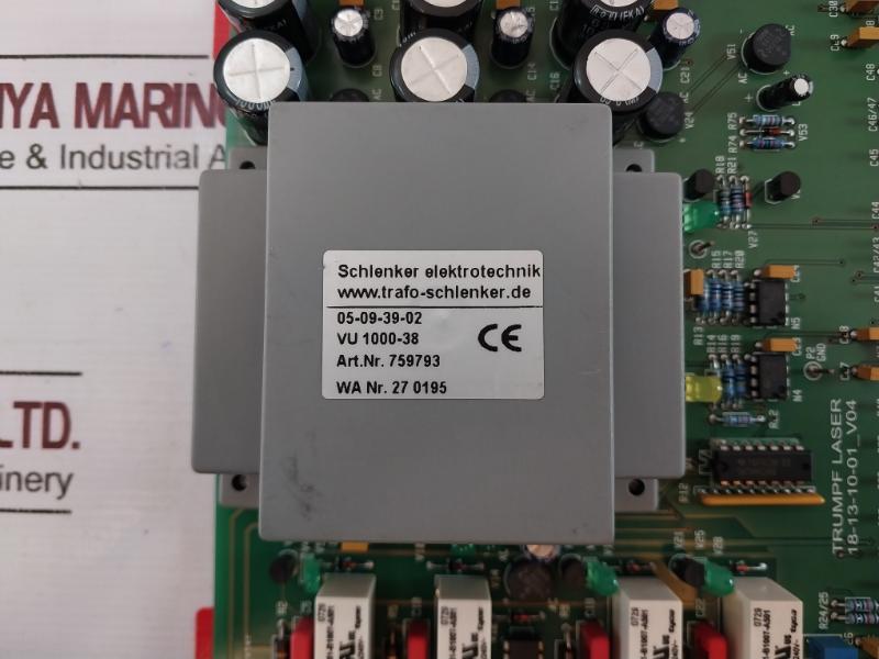Trumpf 18-13-10-01_v04, Trumpf Laser18-13-10-00/05 Vu 1000-38 759793