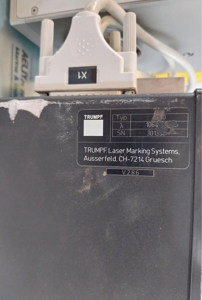Trumpf Trumark 6000 Laser Markers