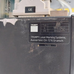Trumpf Trumark 6000 Laser Markers