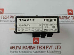 Tsa 63 P Thermal Overload Relay Elester
