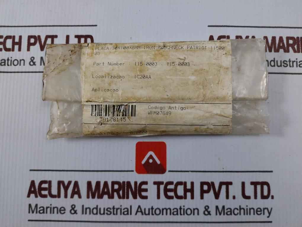 Tsc 115-0003 Mending Plate 30X100X8Mm