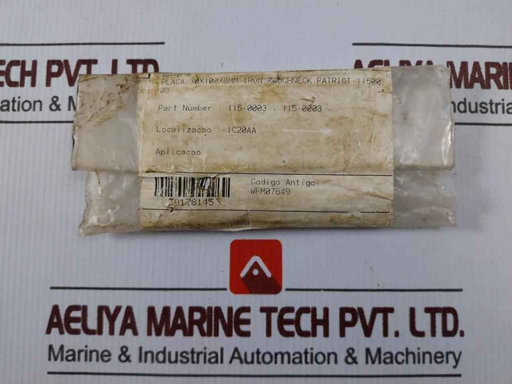Tsc 115-0003 Mending Plate 30X100X8Mm