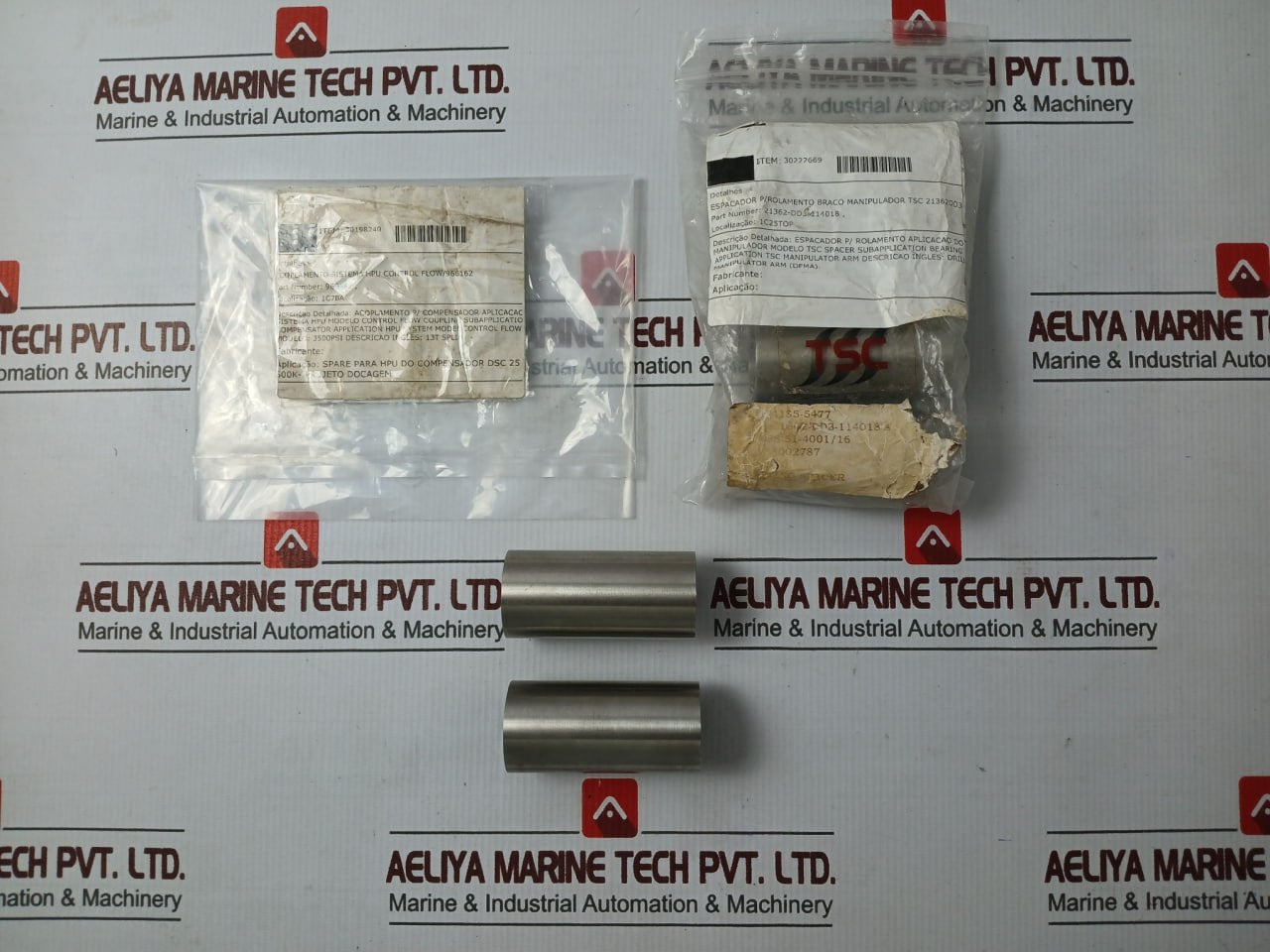 Tsc 21362-dd3-114018 Spacer For Hpu System Application Manipulator Arm Bearing