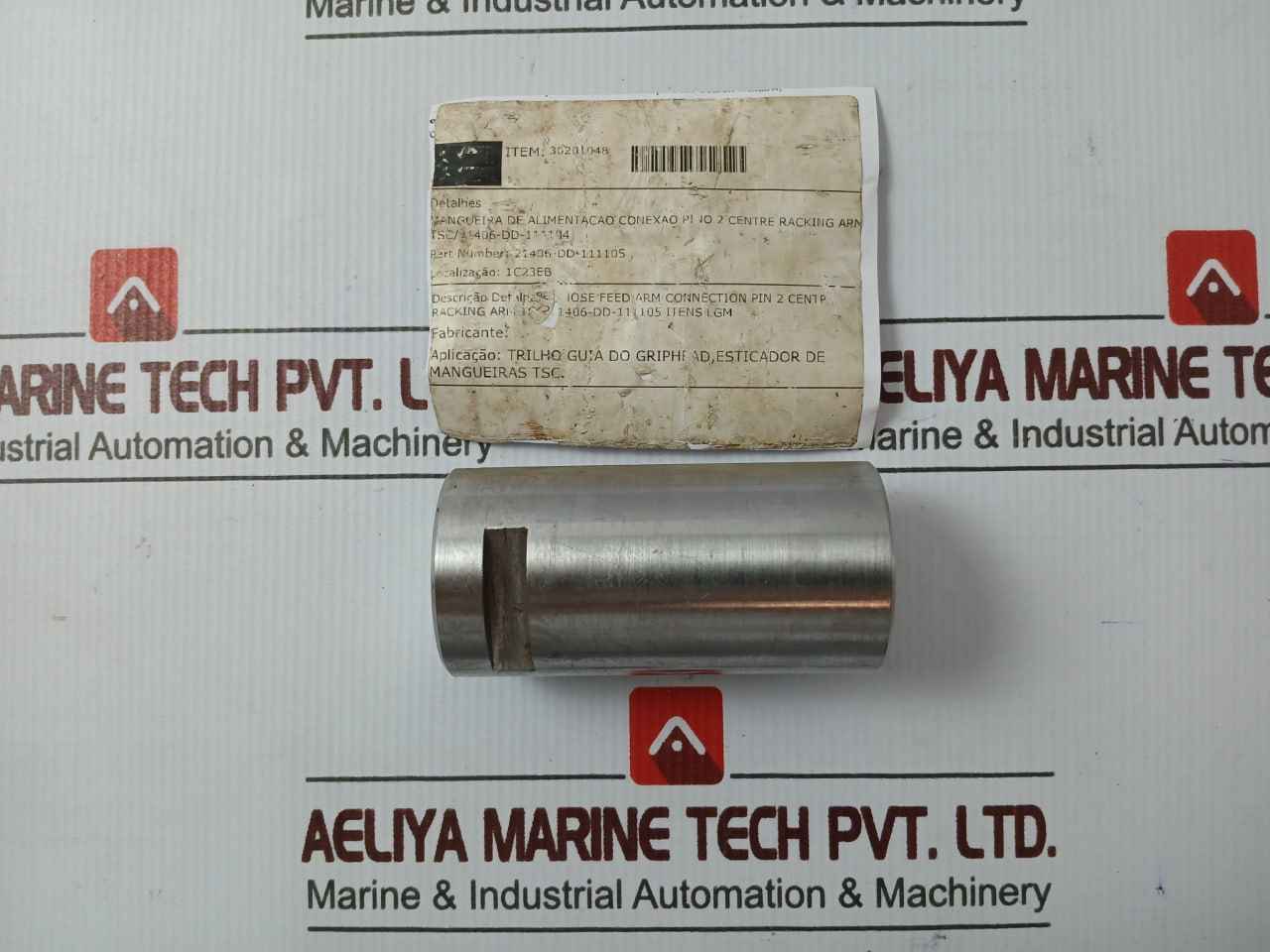 Tsc 21406-dd-111105 Power Hose Feed Arm Connection Pin