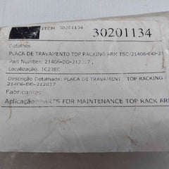 Tsc 21406-dd-212017 Top Racking Arm Locking Plate