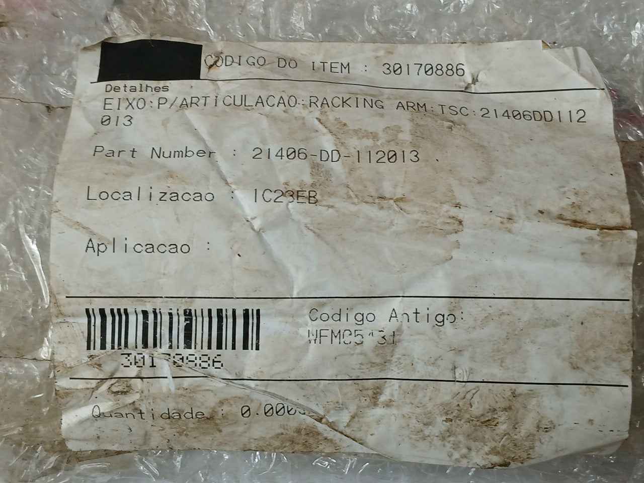 Tsc 21406-dd3-112013 Griphead Link Pivot Shaft For Racking Arm