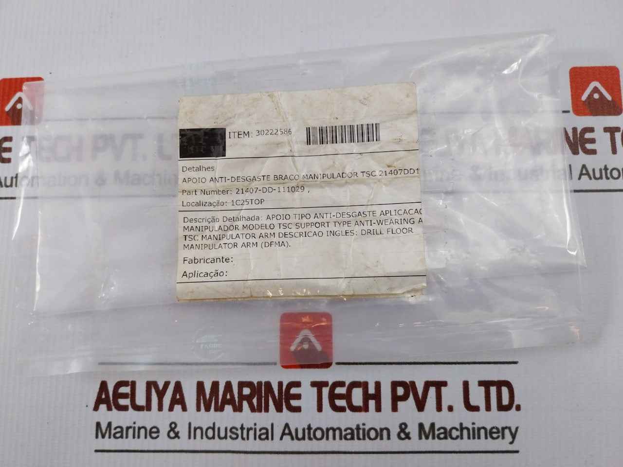 Tsc 21407-dd-111029 Support Type Anti-wearing A Manipulator Arm