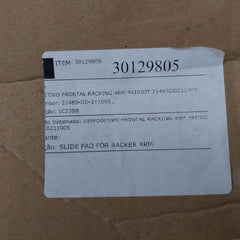 Tsc 21485-dd-211005 Slide Pad For Racker Arm