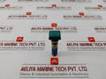 Tschudin & Heid 5a 250vac Green Illuminated Solder Tail Pushbutton Switch 400000 Max 220v