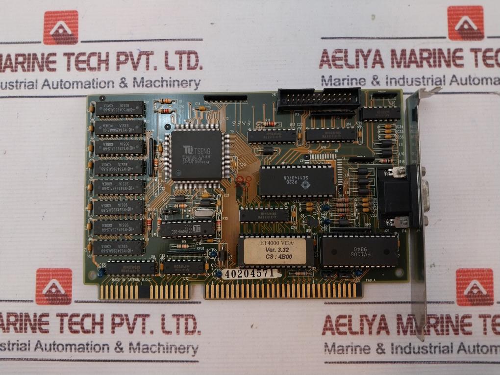 Tseng Labs Et4000 Vga Video Card Ver 3.32