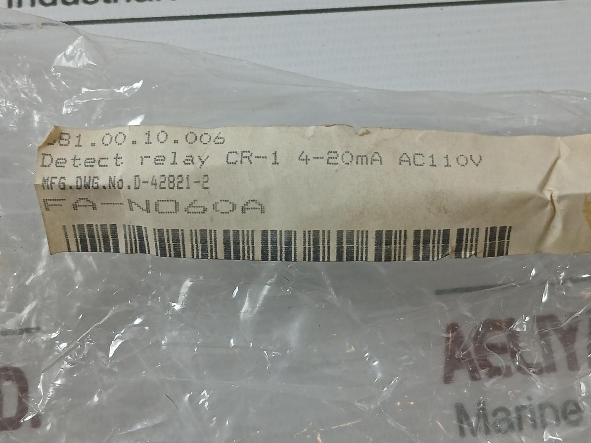 Tsuruga Cr-1 Detect Relay Input Dc 4-20Ma Ac110V D-42821-2