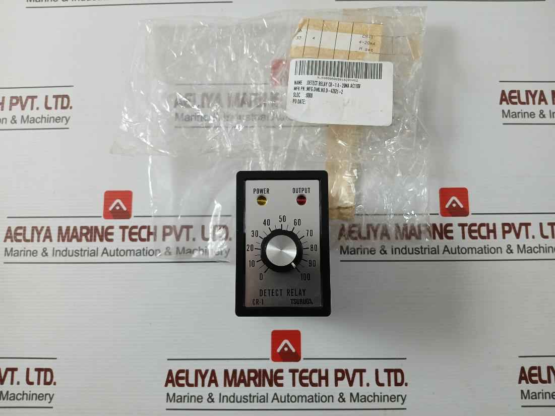 Tsuruga Cr-1 Detect Relay Input Dc 4-20Ma Ac110V D-42821-2
