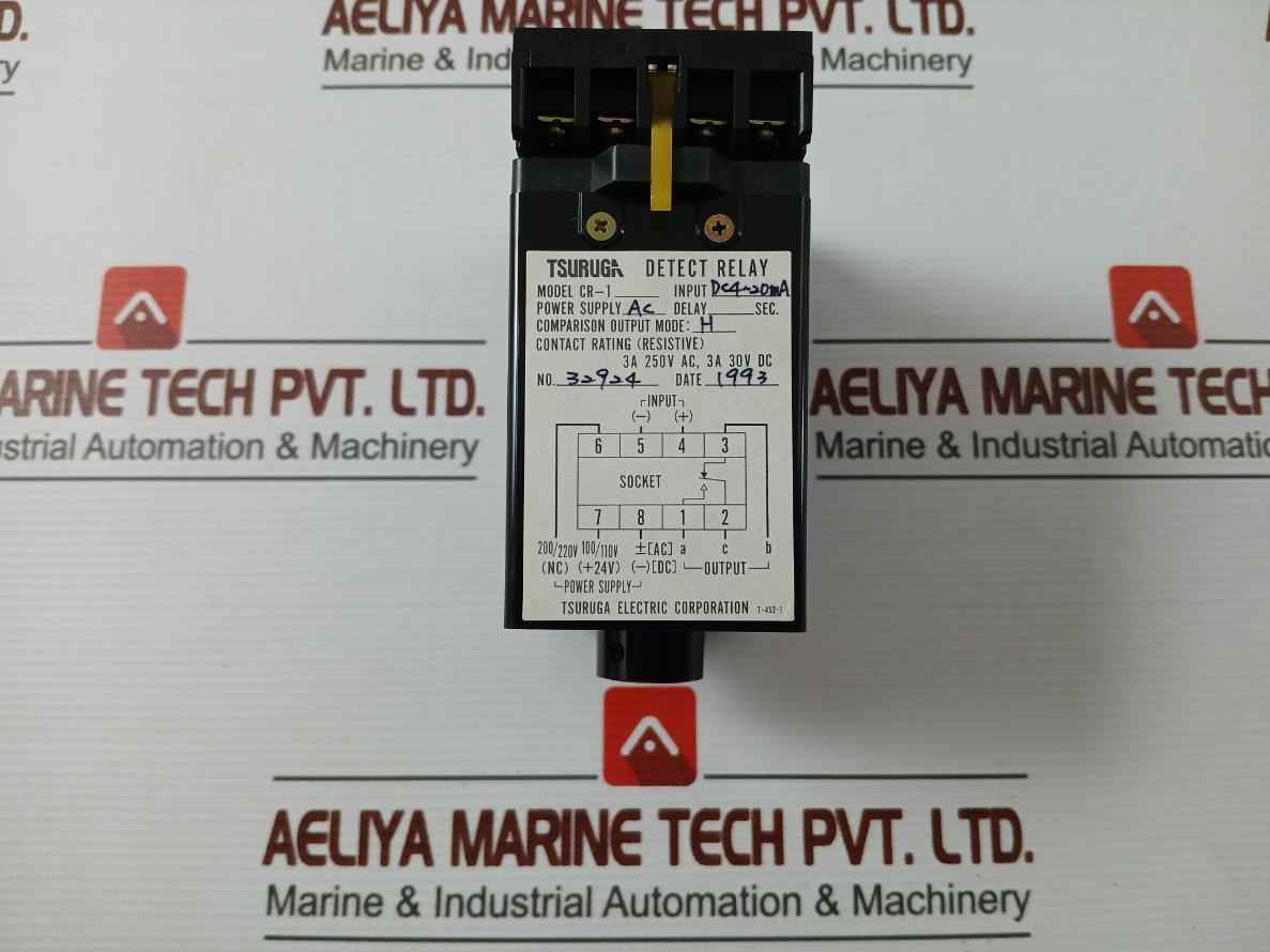 Tsuruga Cr-1 Detect Relay Input Dc 4-20Ma Ac110V D-42821-2