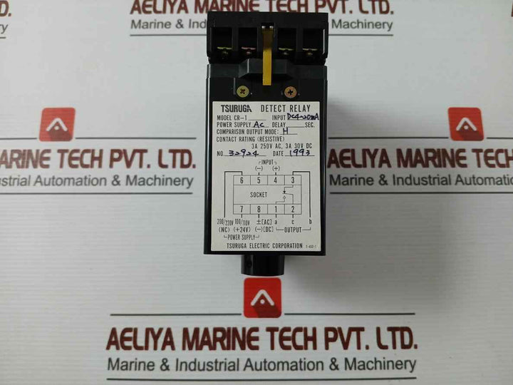 Tsuruga Cr-1 Detect Relay Input Dc 4-20Ma Ac110V D-42821-2