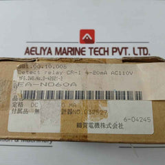 Tsuruga Cr-1 Detect Relay With Base Input Dc 4-20Ma D-42821-2 Fa-no60A
