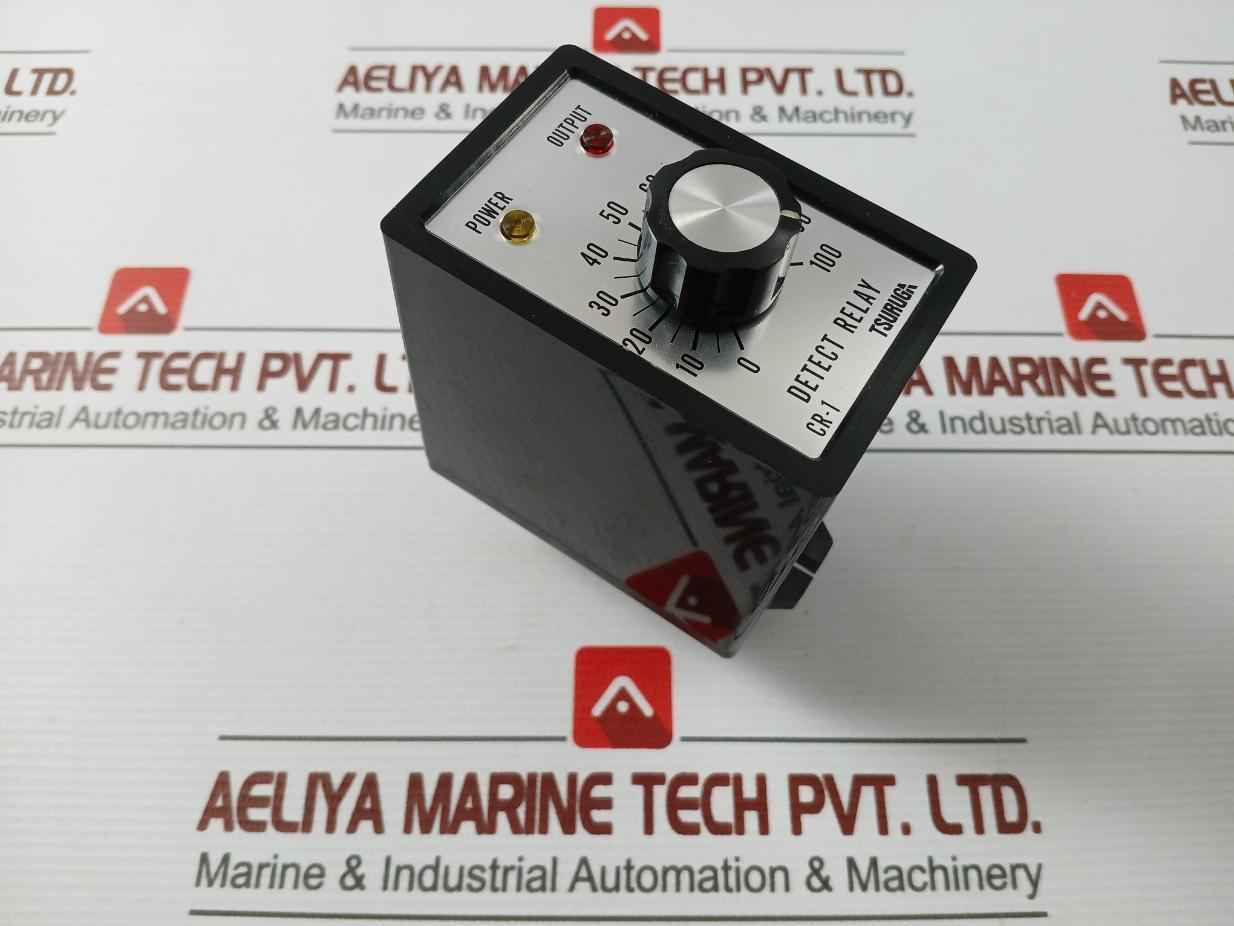 Tsuruga Cr-1 Detect Relay With Base Input Dc 4-20Ma D-42821-2 Fa-no60A