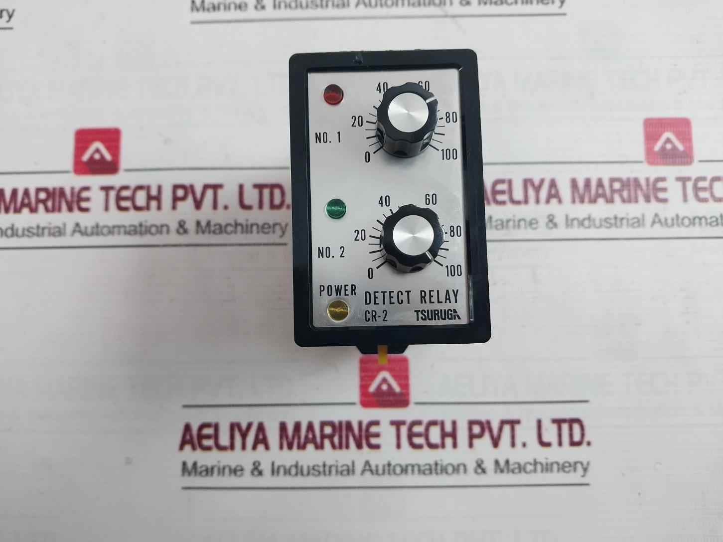 Tsuruga Electric Cr-2N-1-29-t0-h0-9 Detect Relay Dc 4-20Ma 250V 7.5A