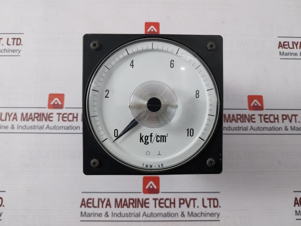 Tsuruga Electric Tmw-4B Pressure Indicator 0 To 10 Kgf/Cm2 M-762-2 50A H1356744