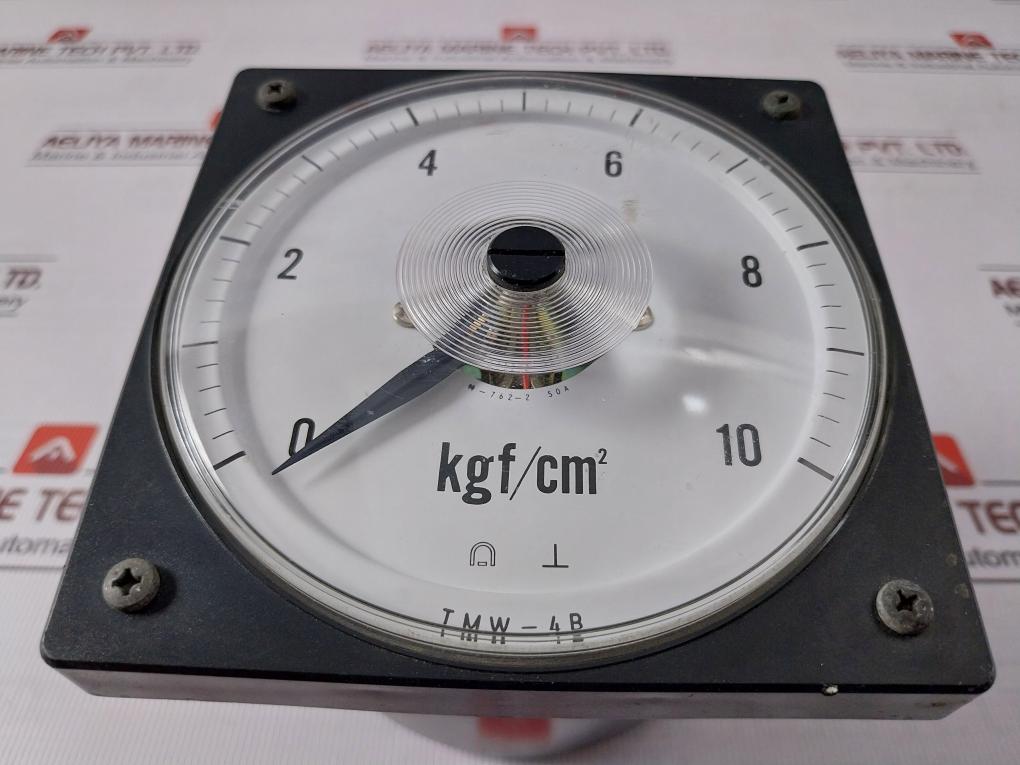 Tsuruga Electric Tmw-4B Pressure Indicator 0 To 10 Kgf/Cm2 M-762-2 50A H1356744