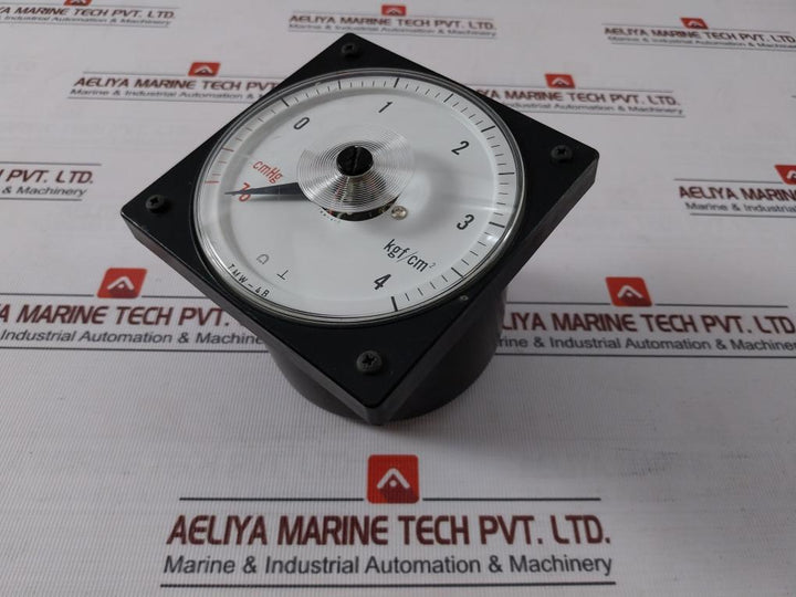Tsuruga Electric Tmw-4B Pressure Indicator Dc 4-20Ma 1500V Cmhg 76-0-4 Kgf/Cm2