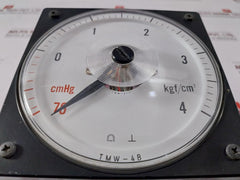 Tsuruga Electric Tmw-4B Pressure Indicator Dc 4-20Ma 1500V Cmhg 76-0-4 Kgf/Cm2